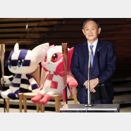 長期政権のため、何としても開催したい（菅首相）／（Ｃ）共同通信社