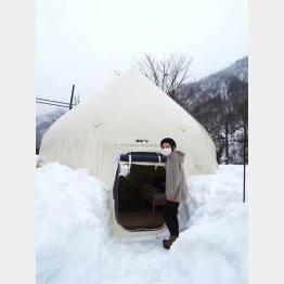 冬季は1メートル以上の積雪（群馬県利根郡の「DOAI VILLAGE」）／（Ｃ）日刊ゲンダイ