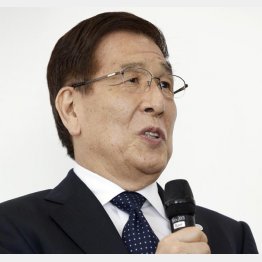 苦渋の決断での会見だった（勝久氏）／（Ｃ）日刊ゲンダイ