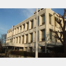 質実剛健な板橋区立中央図書館（提供写真）