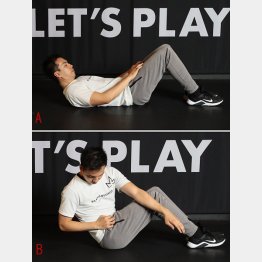 写真A、写真B（Ｃ）日刊ゲンダイ