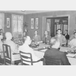 1939（昭和14）年、阿部信行大使と汪兆銘主席間の日支国交調整交渉始まった／（Ｃ）共同通信社