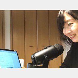 社員の結束を高めるラジオ（楓工務店提供）