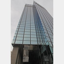 リクルートの銀座ビル（Ｃ）日刊ゲンダイ