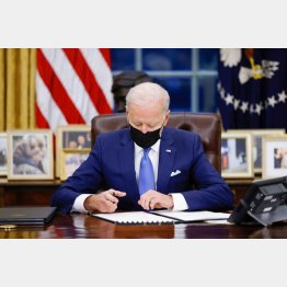 感染状況は世界最悪（バイデン米大統領）／（Ｃ）ロイター