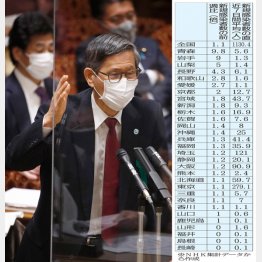 参院予算委員会に招致され答弁する尾身茂会長（Ｃ）日刊ゲンダイ