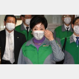注目を浴びたいだけ（小池百合子都知事）／（Ｃ）日刊ゲンダイ
