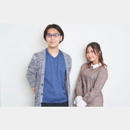 佐々木瞬さん（左）と有末けいさん（提供写真 ）