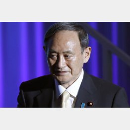 ロクでもないことばかり（菅首相＝21日、自民党大会で）／（Ｃ）JMPA