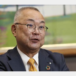 飛島建設の乘京正弘社長（Ｃ）日刊ゲンダイ