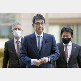 突然の”変心”、辞職するというが…（河井克行元法相）／（Ｃ）共同通信社