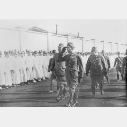 上海での秩父宮雍仁殿下（昭和14年11月25日）／（Ｃ）共同通信社