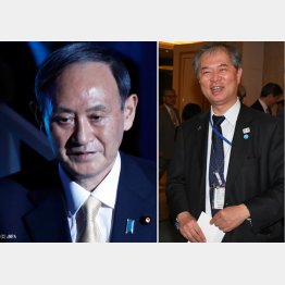 ゴチ官僚がまた一人（文科省トップの藤原誠事務次官、菅首相＝左）／（Ｃ）日刊ゲンダイ