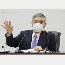 日銀の黒田総裁（Ｃ）共同通信社