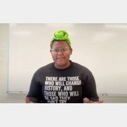 ダシア・テイラーさん（「ソサエティ・フォー・サイエンス」のユーチューブから）