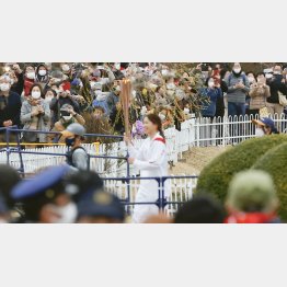 「止まらない暴走列車」／（Ｃ）共同通信社