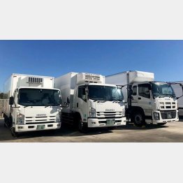 大隅物流の保冷トラック（Ｃ）日刊ゲンダイ