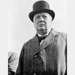 チャーチルは「やむを得ずこの戦争を始めた」と演説した（Ｃ）World History Archive／ニューズコム／共同通信イメージズ
