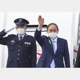 外交の“成果”をアピール（Ｃ）共同通信社