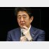 22日、講演でスピーチをする安倍前首相（Ｃ）日刊ゲンダイ