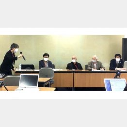 作田医師告発会見（Ｃ）日刊ゲンダイ