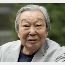 俳優の小沢昭一さん（Ｃ）共同通信社