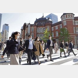 3度目の緊急事態宣言は延長へ（Ｃ）共同通信社