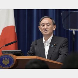 史上最低会見（菅首相＝7日）／（Ｃ）JMPA