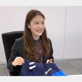 ダンロップスポーツマーケティングの丸山桃慧さん（提供写真）