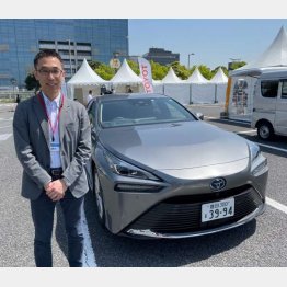 トヨタ開発担当の川崎智哉氏（写真）小沢コージ