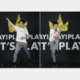 写真Ａ➡写真Ｂ（Ｃ）日刊ゲンダイ