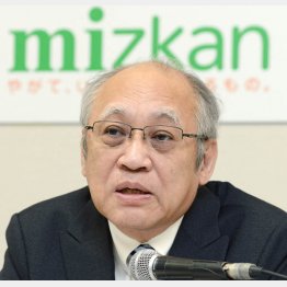 ミツカンホールディングスの中埜和英会長（Ｃ）共同通信社