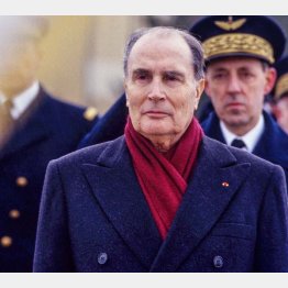 ミッテラン仏大統領（1987年）　（Ｃ）ロイター／HANS LUCAS