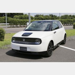 ホンダのEV「Honda e」／（Ｃ）共同通信社