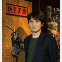 麺屋武蔵の矢都木二郎社長（Ｃ）日刊ゲンダイ