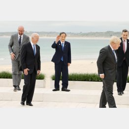 ああ、トップの外交力が…（代表撮影・共同）