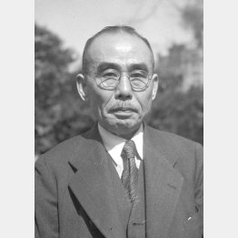 石橋湛山は第55代内閣総理大臣を務めた（Ｃ）共同通信社