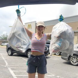 米フロリダ州でのひとコマ（ステファニーさんのインスタグラムから）