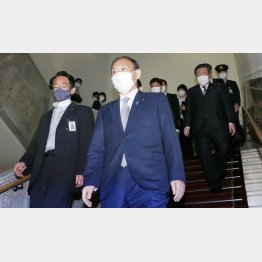 国会はサッサと幕引き（菅首相）／（Ｃ）日刊ゲンダイ
