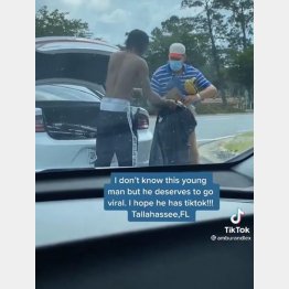 （アンバーさんのティックトックから）