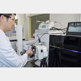 アルツハイマーの治療薬を研究（エーザイの筑波研究所）／（Ｃ）共同通信社