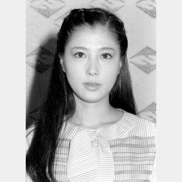 1977年当時の大原麗子（Ｃ）共同通信社