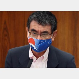 最近はテレビ行脚が多く、“ポスト菅”レースにも含みも（河野太郎行革相）／（Ｃ）日刊ゲンダイ