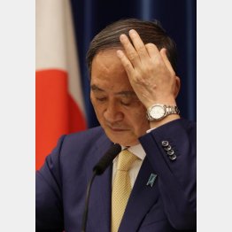 コロナ対策大失敗、五輪はゴリ押し…（菅首相）／（Ｃ）日刊ゲンダイ