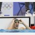男子400メートル個人メドレー予選のレースを終え、電光掲示板を見る瀬戸（Ｃ）共同通信社