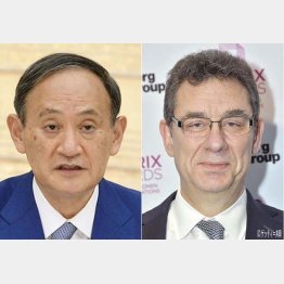 ようやく菅首相は米ファイザー製薬首脳（ブーラCEO）と面会（Ｃ）共同通信社
