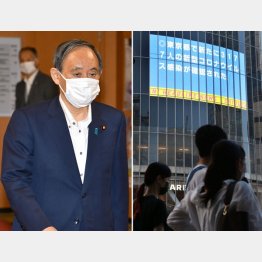 五輪おめでとうツイートはしても、過去最多の感染者数更新でもコロナには触れず（菅首相）／（Ｃ）日刊ゲンダイ