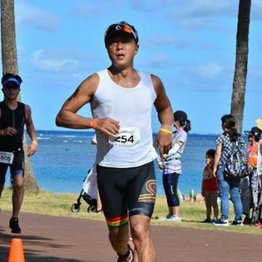 趣味はトライアスロンと料理（提供写真）