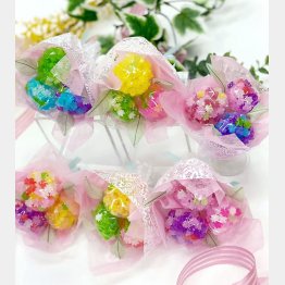 大阪糖菓のコンペイトウブーケ（提供写真）