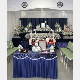 新型コロナでこれまでの葬儀とは様変わり（提供写真）